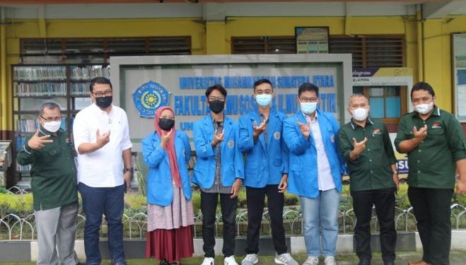 FISIP UMSU Kembali Berangkatkan Mahasiswa Magang Bersertifikat BUMN Batch II 2021