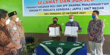 SNAKMA Muhammadiyah dan PT. Indojaya Agronusa Tandatangani Kerjasama