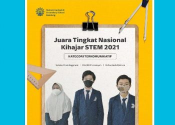 SMP Muhammadiyah 8 Bandung Raih Juara Nasional Kategori Terkomunikatif di Ajang Kihajar STEM 2021