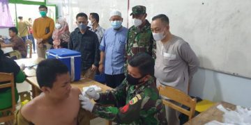 Ponpes Muhammadiyah Kwala Madu Vaksinasi 1000 Santri