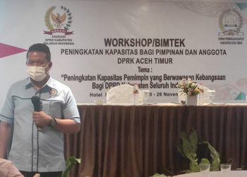 Dosen HTN/HAN Fakultas Hukum UMSU Jadi Narsum Bimtek DPRK Aceh Timur