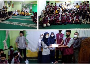 Perkuat Semangat Ta’awun, IPM SMP Muhammadiyah 8 Bandung Salurkan Bantuan untuk Panti Asuhan