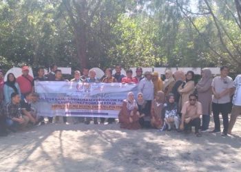 FISIP UMSU BICARA Dilaunching di Pantai Mangrove Serdang Bedagai