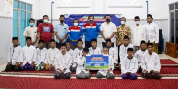 Pertamina Rosneft Santuni Anak Yatim di LKSA Tunas Melati Muhammadiyah Tuban