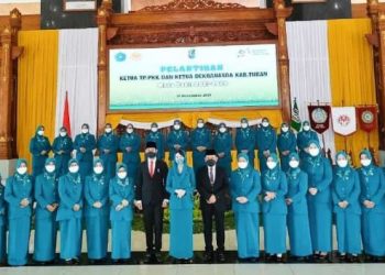 Tiga Kader ‘Aisyiyah Tuban Dilantik Jadi Anggota PKK dan Dekranasda