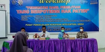 Fakultas Hukum dan PPKI UMSU Gelar Workshop “Penguatan Hasil Penelitian yang Berpotensi Hak Paten”