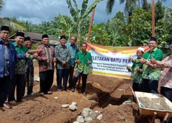 Perkuat Pilar Ketiga Muhammadiyah, PWM Sumbar Bangun Gedung Wakaf Produktif Burung Walet di Kinali