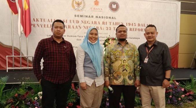 Empat Dosen FH UMSU Ikuti Kegiatan yang Diselenggarakan MPR RI