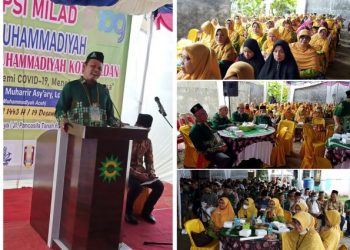 Dilaksanakan di PRM Titi Papan, Resepsi Milad Muhammadiyah 109 Kota Medan Berjalan Sukses