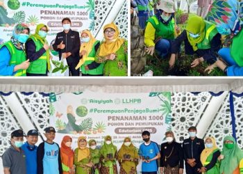 Jelang Muktamar, LLHPB PWA Jateng Lestarikan Lingkungan dengan Penanaman Pohon dan GMPS