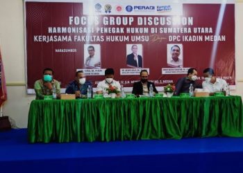 Fakultas Hukum UMSU dan DPC IKADIN Medan Gelar FGD “Harmonisasi Penegakan Hukum di Sumut”