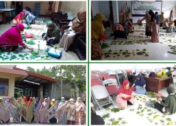 PDA ‘Aisyiyah Magelang Adakan Pelatihan Ecoprint