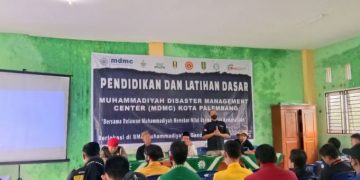 MDMC Sumsel Gembleng 54 Relawan Muhammadiyah Kota Palembang