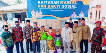 Pemuda Muhammadiyah Sumut Gelar Khitanan Massal dan Bakti Sosial
