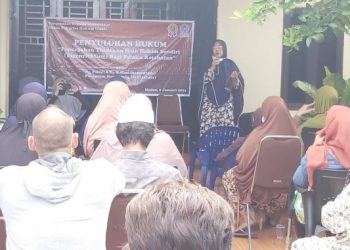 Pasutri Dosen Fakultas Hukum UMSU Laksanakan Abdimas di Lingkungan X  Kelurahan Tanah 600 Medan Marelan