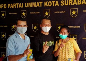 Rayakan Milad ke-1, Partai Ummat Surabaya Gelar Kegiatan Donor Darah