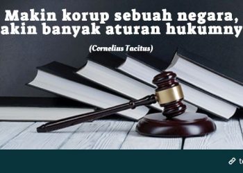 Makin Korup Sebuah Negara…..