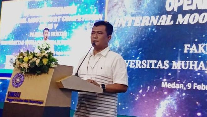 Dr Zainuddin: Mahasiswa Fakultas Hukum UMSU Harus Jadikan IMCC Sebagai Langkah Baik Menuju Kompetisi Nasional