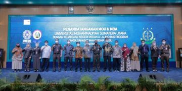 Tiga Prodi Pascasarjana UMSU Jalin kerjasama dengan Kejari Medan
