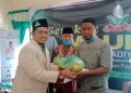 Gerakan Al Ma’un Pemuda Muhammadiyah Sumut Bagikan Paket Sembako kepada Masyarakat Kurang Mampu di Medan Deli