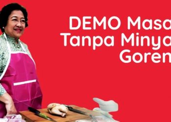 Dibuka Megawati, Besok PDIP Gelar Demo Masak Tanpa Minyak Goreng