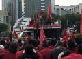 Tolak Penundaan Pemilu, Ribuan Kader IMM Kepung Istana