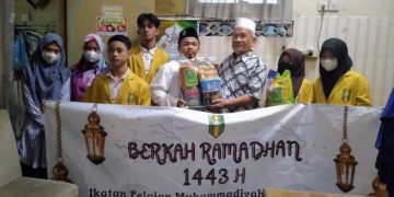 Ramadhan Ceria, IPM SMP Muven Surabaya Sowan Tokoh Muhammadiyah Krembangan