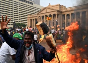 Sri Lanka Dilanda Gelombang Demonstrasi Besar-besaran, Dinasti Rajapaksa Terancam Ambruk