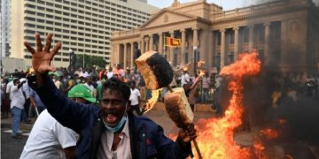 Sri Lanka Dilanda Gelombang Demonstrasi Besar-besaran, Dinasti Rajapaksa Terancam Ambruk