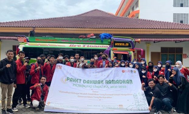 PK IMM FAI UMSU Laksanakan Paket Dakwah Ramadhan di Desa Kebayaken Tanah Karo