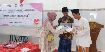 Ramadhan Berbagi, PIKK UBJOM PLTU Tj Awar-awar Gelar Buka Puasa Bersama LKSA Tunas Melati Muhammadiyah Tuban