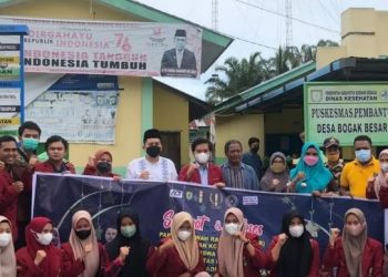 PK IMM Fakultas Hukum UMSU Laksanakan Paket Dakwah Ramadhan di Desa Bogak Besar Sergai