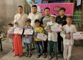 HMJ Kessos FISIP UMSU dan Global Ehsan RELIEF Bagikan 30 Al-Quran untuk Anak Yatim dan Piatu