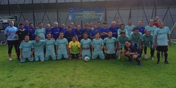 Jalin Silaturahim, Alumni Kuda Laut FC dan Pertamin Gelar Pertandingan Persahabatan