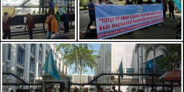 Desak Beri Sanksi Tegas kepada SMGP, IMA MADINA Demo DPRD Sumut