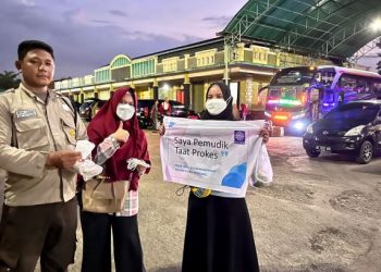 RCCE Medan dan Deli Serdang Edukasi Pemudik Agar Aman Menuju Kampung Halaman