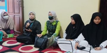 LKSA Tunas Melati Muhammadiyah Putri Tuban Terima Kunjungan Silaturrahim Pegadaian Syari’ah Gresik