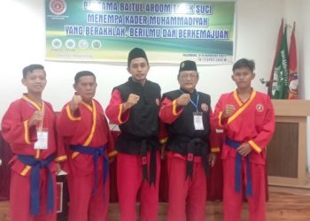 Pengurus Tapak Suci Ogan Ilir Ikuti Baitul Arqam PIMWIL III Sumsel