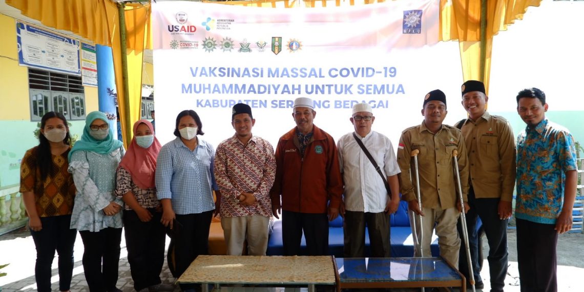 Pemuda Muhammadiyah Sergai Pacu Vaksinasi Covid-19