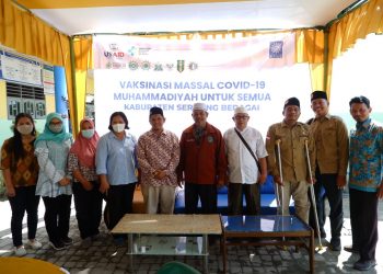 Pemuda Muhammadiyah Sergai Pacu Vaksinasi Covid-19