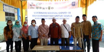 Pemuda Muhammadiyah Sergai Pacu Vaksinasi Covid-19