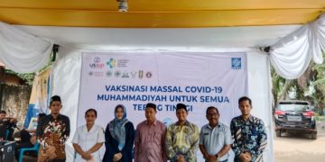 Muhammadiyah Kota Tebing Tinggi Laksanakan Vaksinasi Massal