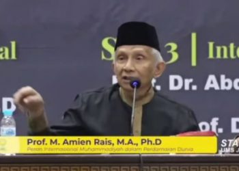Prof Amien Rais Ingatkan PP Muhammadiyah Jangan Terlalu Sering Keluar-Masuk Istana