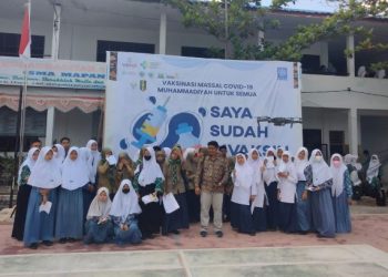 Wujud Komitmen Kemaslahatan, Pemuda Muhammadiyah Asahan Gelar Vaksinasi