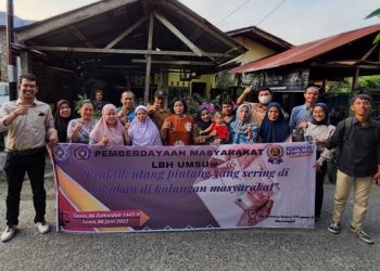 LBH UMSU Beri Pencerahan Hukum kepada Masyarakat Terkait Praktik Pinjol