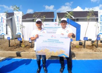 BTN Dukung Gerakan APUPPT dan Ekonomi Hijau Melalui Program Penanaman 5 Ribu Pohon
