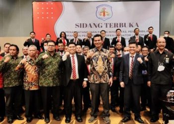 Fakultas Hukum UMSU Hadiri Pelantikan Dewan Sengketa Indonesia Sumut