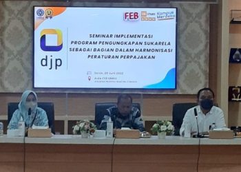 FEB UMSU Bersinergi dengan DJP Gelar Seminar Implementasi PPS