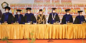 FIS UIN Sumut Yudisium ke 8, Rektor: Dunia Berubah Luar Biasa
