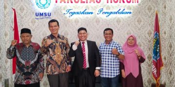 Ketua Dewan Sengketa Indonesia Kunjungi Fakultas Hukum UMSU